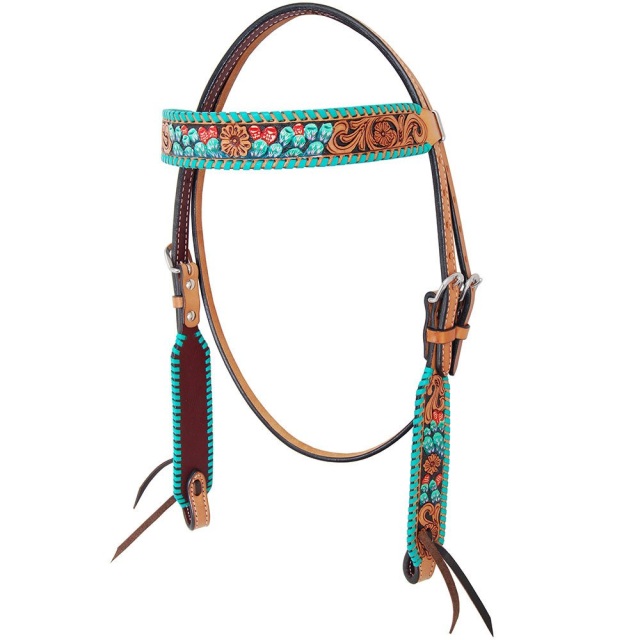 Klassy Cowgirl Argentina Cow Leather Louis Vuitton Headstall